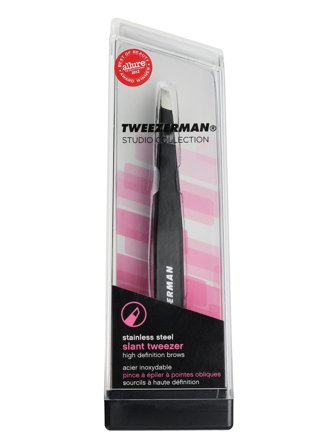 Tweezerman Studio Collection Slant tweezer, stainless steel, midnight sky 1.0items