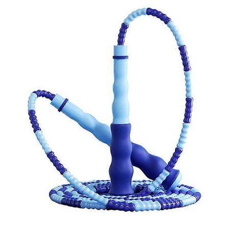 Bambusknude Reb Sjippetov Fitness Skoleelevers Bløde Perle Justerbare Sjippetov med PVC Håndtag