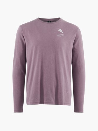 Klättermusen Runa Maker LS T-Shirt Herren - Black Plum - S