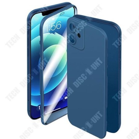 Telefonskydd - TD - iPhone 11 - 360° skydd - Helskärms härdat glas - Flexibel