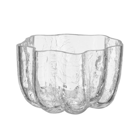 Kosta boda Crackle Lysestage 5,8 cm, klar | KitchenOne