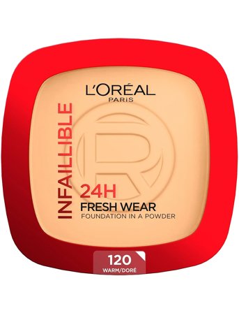 L'Oréal Paris L'oréal Paris Infaillible 24H Fresh Wear Powder Foundation 120 Vanilla - 9 g