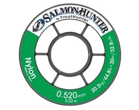 Trout Hunter SalmonHunter Nylon Tippet Material - 0,285 mm