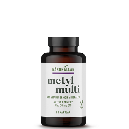 Närokällan Metyyli Multivitamiini 90 kapselia