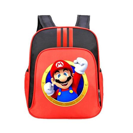 Super Mario Barns Skolväska, Tecknad Ryggsäck Stil 1