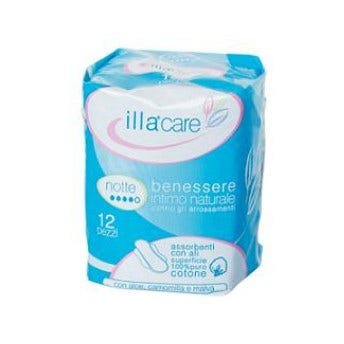 Illa Care Assorbenti Notte 12 Pezzi