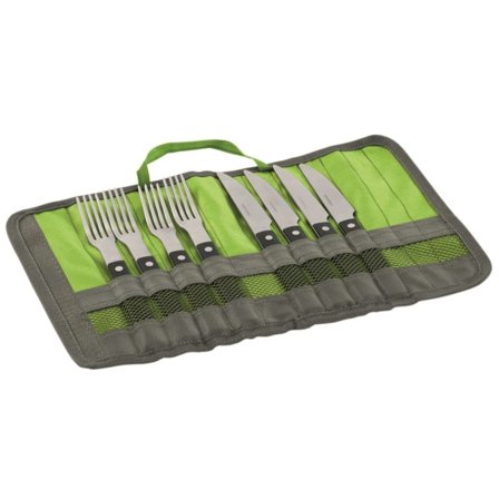 Outwell BBQ Cutlery Set eating utensils Green OneSize