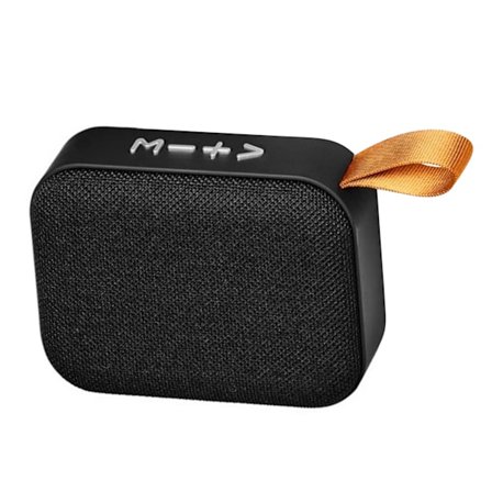 Avenue Fashion Fabric Bluetooth-högtalare One Size Deep Black