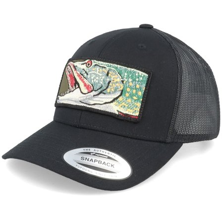Skillfish - Musta trucker Lippis - Big Pike Black Trucker @ Hatstore