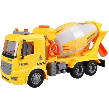 Överdimensionerad konstruktionsbil Cementbil Blandarbil Serie Stor betongbil Tankbil Mac Barnleksak Bil Pojke[GL]