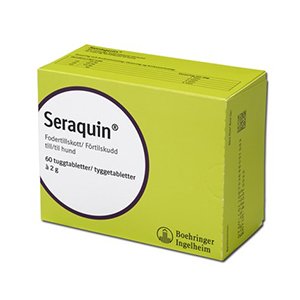 Seraquin Tuggtablett 2 g 60 st.