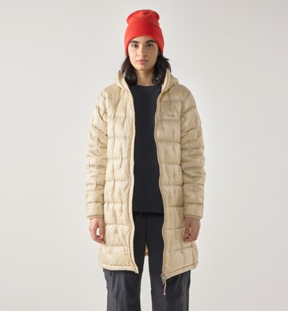 Haglöfs Hede Down Coat Women Chalk Beige - Dame - XS