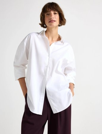 Lindex Shirt Kayla - White - XS