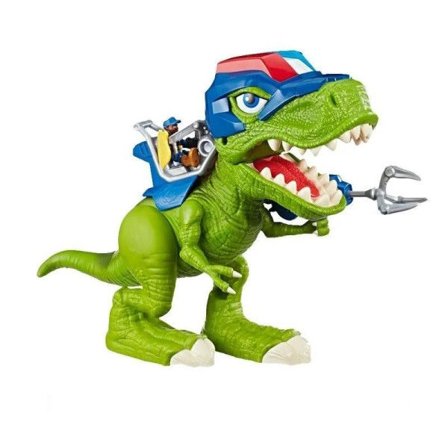 Børn'S Dinosaur Legetøj Tyrannosaurus Rex Swat Rescue Team Figur Model