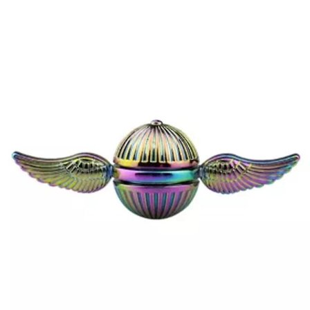 Gyldent Snitch Fidget Spinner Harry Potter Quidditch Metal Stål Stress Angst Relief Legetøj Til Børn Voksne -ES