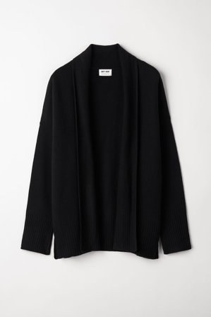 Soft Goat - Oversize Cardigan - S - Black