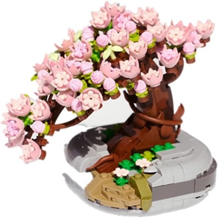 426 Dele Cherry Blossom Sæt, DIY Byggeklodser