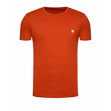 Guess, Short Sleeve Shirts Pomarańczowy, Mężczyzna, Rozmiar: L