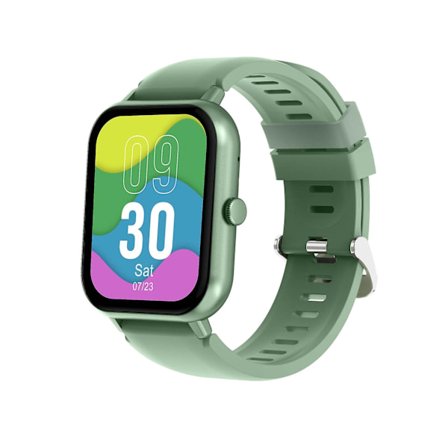 Zl54c Smart Watch Mænd Kvinder Sport Fitness Tracker Søvn Pulsmåler Ip67 Vandtæt Bluetooth Smartwatch(Grøn)