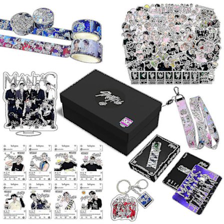 Dd-stray Kids Nye Maxident Box Set Kpop Merche Bilder Lanyard Nøkkelring For Skz Fans