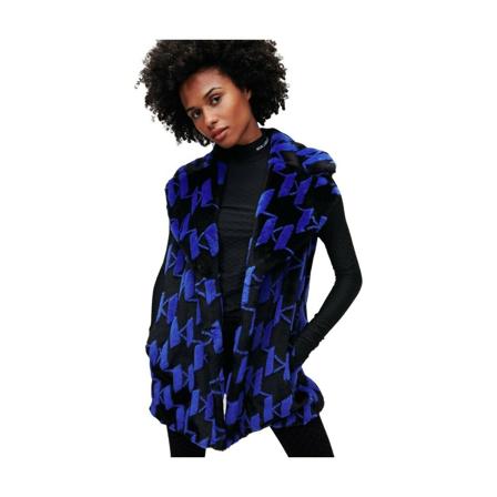 Karl Lagerfeld, Vests Blauw, Dames, Maat:M