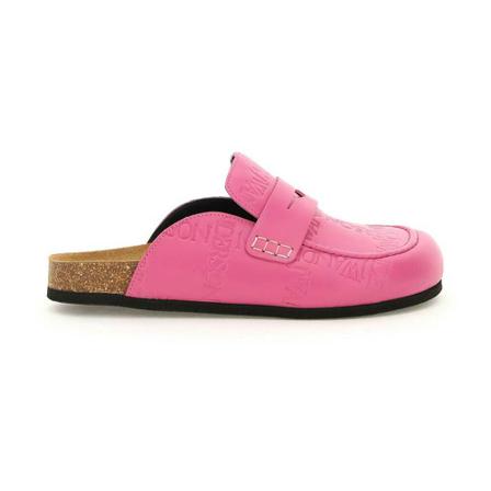 JW Anderson, loafer mules Różowy, Kobieta, Rozmiar: 38 EU