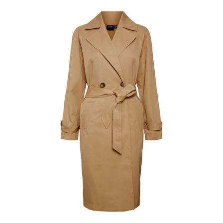 Vero Moda - Trenchcoats - Brun - Dam - Storlek: M, Dam, Storlek: M