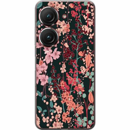 Asus Zenfone 9 Mjukt Skal - Herbaceous Retro