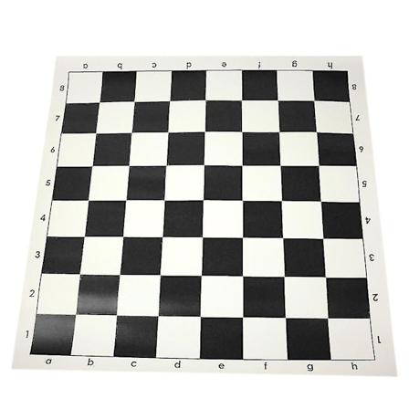 Klassinen Taitettava Shakkilauta Rullattava Shakkilauta Tasainen Kansainv linen Shakkilauta (FMY) 51cm Black