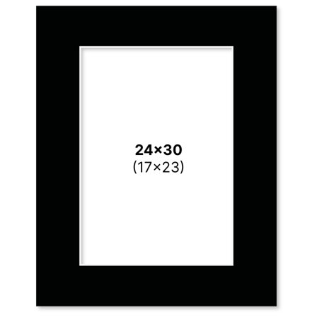Pen Store Passepartout Black 24x30 cm