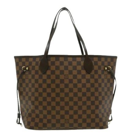 Louis Vuitton Vintage, Pre-owned Canvas louis-vuitton-bags Bruin, Dames, Maat:ONE Size