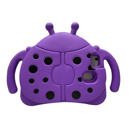 Kid Ladybug-deksel til Samsung Galaxy Tab A7 Lite 8.7 T220 T225 2021, Kickstand Heavy Duty støtsikkert deksel, slitesterk Purple