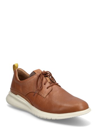 Men's Advance Laceup - Cognac Leather Brown Hush Puppies