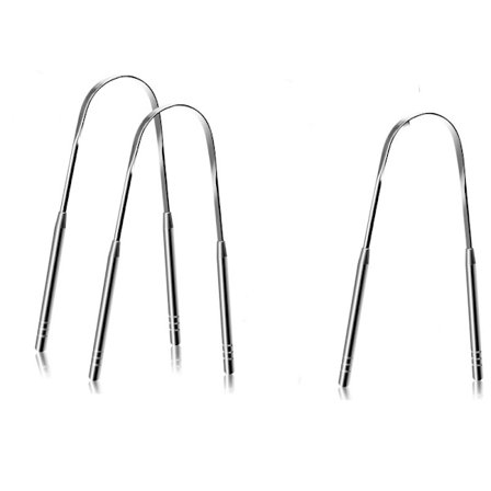 Tungskrapa rostfritt stål 3-pack