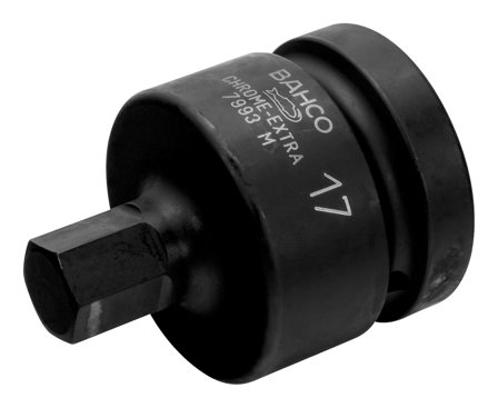 Bahco 7993M0170 Kraftbitshylsa 17 mm, Handverktyg