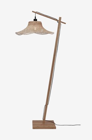 Good&Mojo - Gulvlampe Ibiza - Natur - Gulvlamper - Fra Homeroom