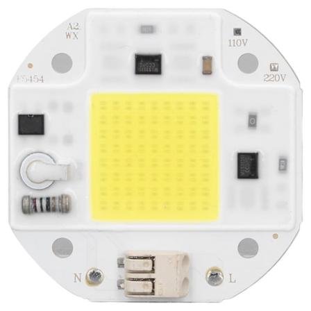 COB Lampeperle Høj Effekt LED Chip Høj Lysstyrke Driverfri til DIY Lampe Spotlight Indendørsbelysning 220V50W Koldhvid 5800K-6500K