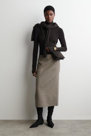 COS Femme Sac Bandoulière Trove - Daim in Marron