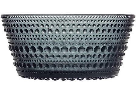 IITTALA SKÅL MØRK GRÅ KASTEHELMI 23CL