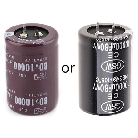 35x50mm 80V 10000uF Elektrolytisk Kondensator Filter Strøm Kondensator Til Audio Am