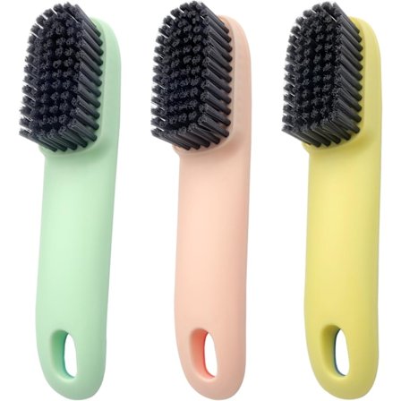 3 kpl Puhdistusharjoja Pehmeillä Harjaksilla Kotitalouskenkien Harja Pesuharja Mukavalla Oteella Kannettava Puhdistus- ja Pesuharja