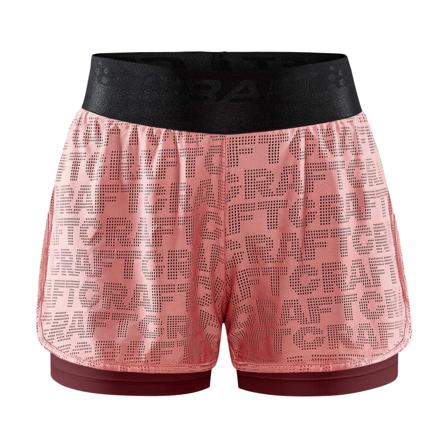 Craft Women's Core Charge Logo Shorts Women workout shorts Pink XS