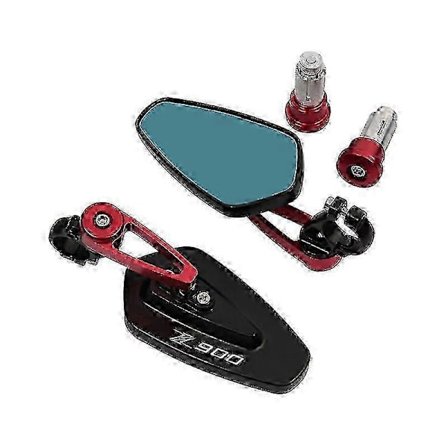 Svarta backspeglar Kompatibel med Kawasaki Z900 Z900 Motorcykelstyre Ändspeglar