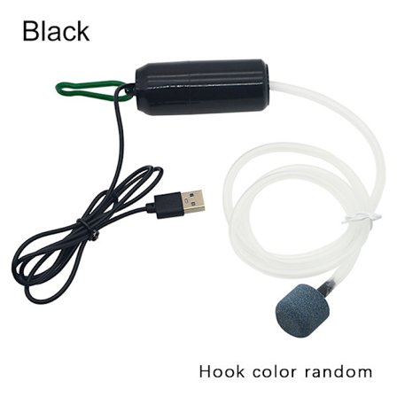 Akvarium Oxygen Gaspumpe USB Fisketank Lille belufter Air Compre