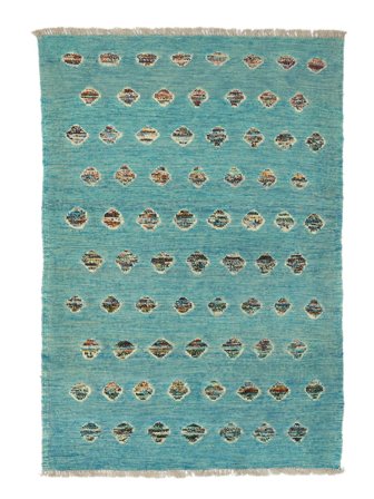 Stippen Klein Kelim Nimbaft Vloerkleed 104X150 Wol