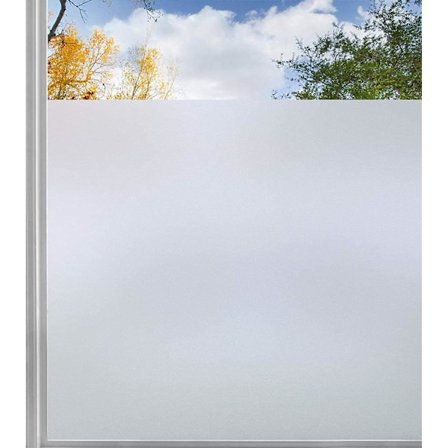 Anti UV Blackout Elektrostatisk Vinduefilm Genanvendelig Selvklæbende Vinduefilm Antistatisk Frosted Vinduefilm, Gitterdesign til Skæring, til Kontor 