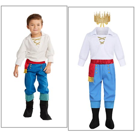 Pojkarnas Kungliga Prinsdräkt Fest Cosplay