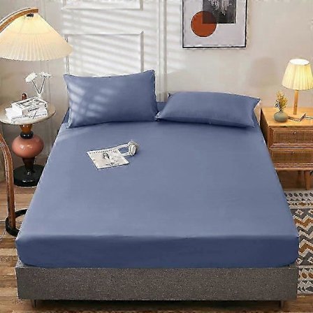 Elastiska lakan med resår i enkel-, dubbel-, king- och queen-storlekar för högkvalitativa madrasskydd 90/120/150/180 cm passande lakan