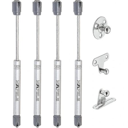 Häfele 60n Hydraulisk Gasfjeder - Støddæmper Til Køkkenlåge Lågestøtte