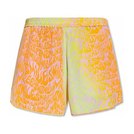 Stella McCartney, Short Shorts Oranje, Dames, Maat:S